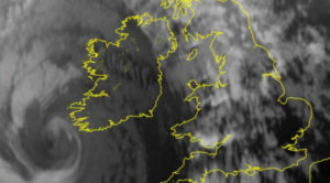 Latest Satellite 10am Monday © Met Éireann