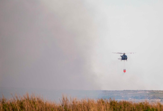 Irish Air Corps Called In To Assist In Tackling Burren Fire