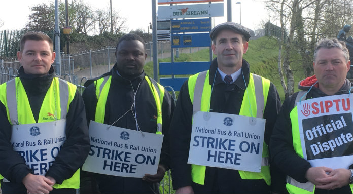 Talks To End Bus Eireann Strikes Begin