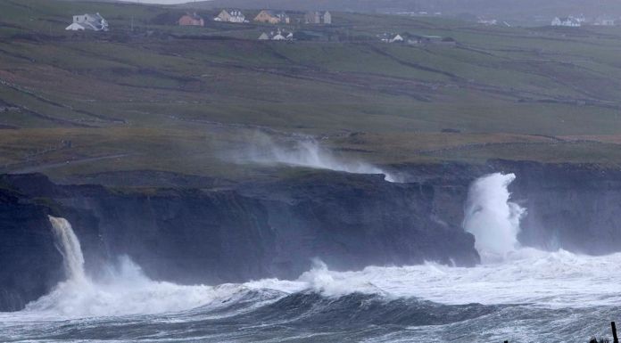 Red Weather Warning To Apply For Clare From Tomorrow Evening