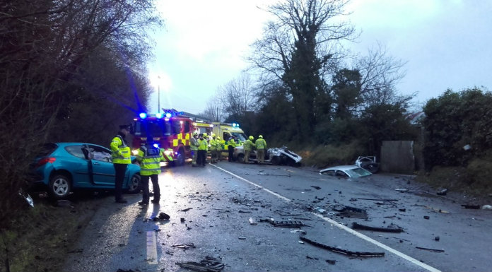 Two Taken To Hospital Following Head-On Collision Near Ballyea