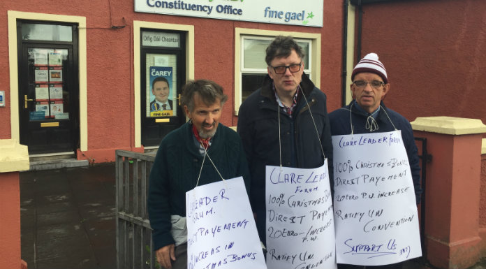 Clare Campaigners Protest Against Level Of Disability Support