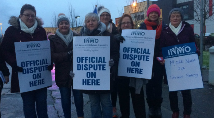 Nurses begin first day of strike action 30/01/19