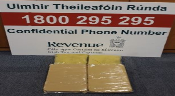 Revenue Seize Drugs Worth €81k At Shannon Airport