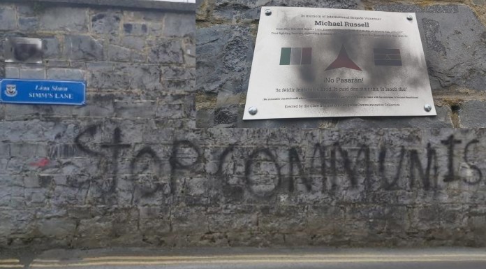 Ennis Gardai Notified After Michael Russell Memorial Defaced