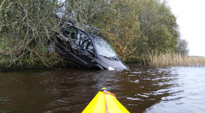 Lucky Escape For Family As Car Rolls Into Lake In East Clare