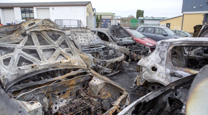 Gardai Investigating After Six Cars Destroyed By Fire In Shannon