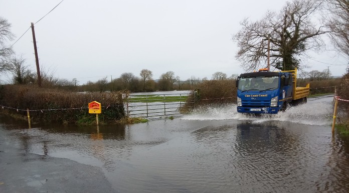 ESB Expecting Water Levels In Clonlara To Rise In Coming Days