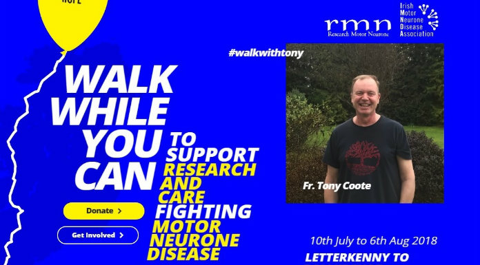 Clare Native Priest Suffering From MND Walking To Raise Funds For Research