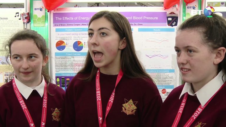 WATCH: St Joseph’s Secondary School Students At BT Young Scientist Exhibition