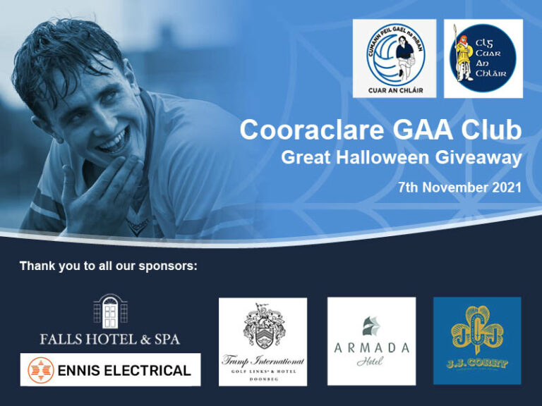 Cooraclare GAA Club Raffles Paul Mescal’s Shorts